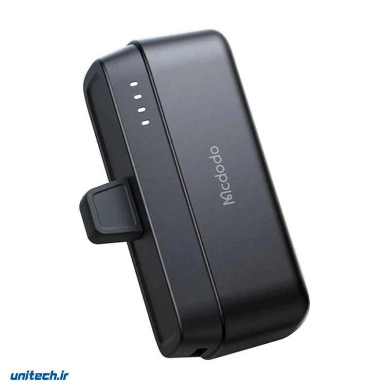 پاوربانک 20 وات مک دود مدل MC6282 ظرفیت 5000 میلی آمپر ساعت با کانکتور لایتنینگ3